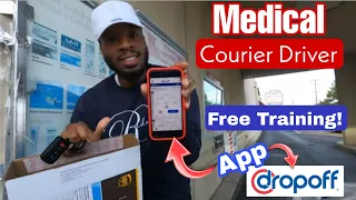 Become An Independent Medical Courier Driver! FREE TRAINING ➡️ HOW TO #medical #courier #driver