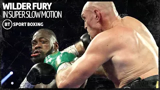 The Wilder v Fury fights are even better in super slow motion 😍