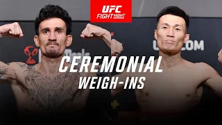 UFC Singapore: Ceremonial Weigh-In