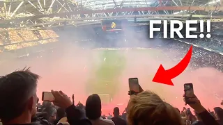 Swedish Football Matches Are DIFFERENT || Derby AIK - Djurgården