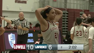 Lowell High School girls varsity basketball vs Lawrence | December 22, 2023