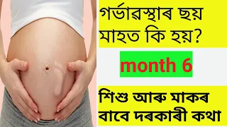 #gainKnowledge #6thMonthOf Pregnancy 6th month pregnancy care