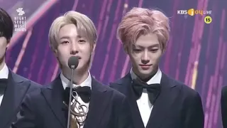 NCT DREAM Win  Bonsang at 29th Seoul Music Awards 2020