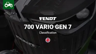 Fendt 700 Vario Gen7 | Productvideo | Positioning | Fendt