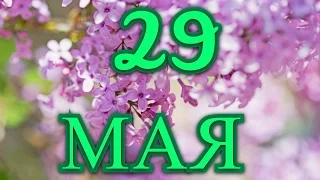 29 мая День химика и другие праздники..