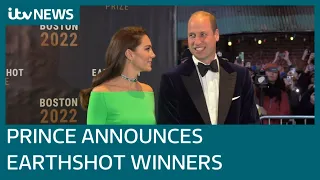 Earthshot Prize: Prince William announces five winners | ITV News