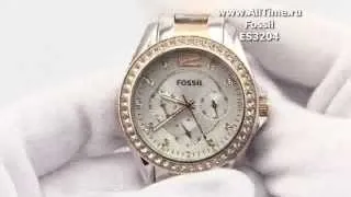 Обзор. Женские наручные fashion часы Fossil ES3204