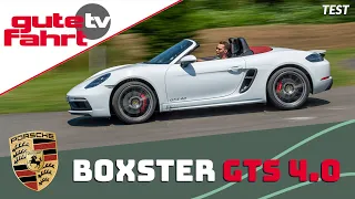 Sechs Richtige! Porsche Boxster GTS 4.0 mit 400 PS im Oben-Ohne-Test – Test | Review | Drive | Sound