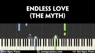 Endless Love (The Myth - Thần Thoại OST) | Easy Piano Tutorial #80