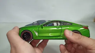 BMW M8 металлическая модель 1:24 со звуком и светом. ТМ "Автосвіт".