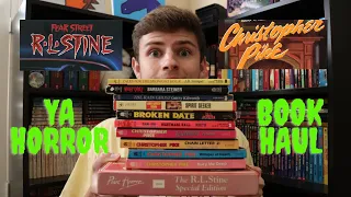 Vintage YA Horror Book Haul!! (R.L. Stine, Christopher Pike, Point Horror)