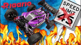 Worst RC Name EVER BUT 45MPH 1/14th Buggy! Reviewing Rlaarlo RC. (UNBOXING, RUN, RACE & BASH)