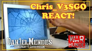 Chris_V3SGO React: Matar BR dá mais XP! (War Thunder - PT-BR)
