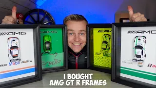 Bought Mercedes AMG GT Car Frames on Instagram