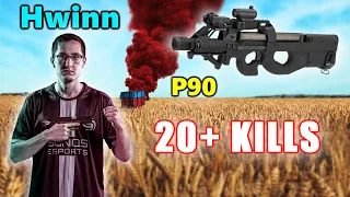 Soniqs Hwinn - 20+ KILLS - P90 - SQUADS - PUBG