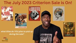 The July 2023 Criterion Collection Sale is On!