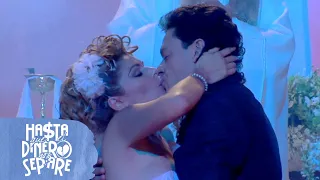 Alejandra y Rafa se casan en una boda séptuple | Hasta que el dinero nos separe | C-226 | tlnovelas