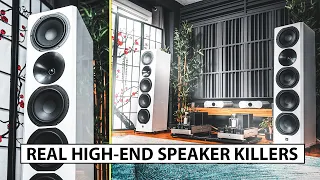 TRUE Audiophile HIGH-END "GIANT KILLER" Speakers for home. Arendal 1723 THX Floor standing Speakers