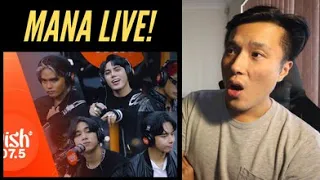 SB19 performs Mana LIVE on Wish 107.5 Bus Reaction - SB19 Mana Reaction