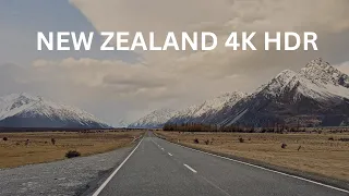 Scenic Drive 4K - Pure New Zealand - Lake Wanaka to Mount Cook (Loneliest Tree to Highest Mountain)