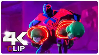 Gwen Stacy & Spider Man 2099 Vs Vulture - Fight Scene | SPIDER MAN ACROSS THE SPIDER VERSE