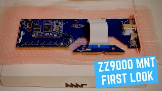 NEW Amiga Graphics Card - ZZ9000 MNT First Look Review