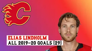 Elias Lindholm (#28) All 29 goals of the 2019-20 NHL Season