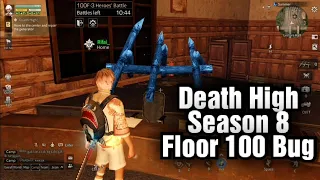 LifeAfter - Death High Floor 100 | How to clear & Bug, Less Damage | Season 8