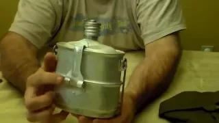 The Russian Soviet VDV Paratrooper Canteen Mess Kit.