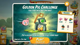 Angry Birds 2 AB2 Golden Pig Challenge! STRIKE! (Very Low FP)