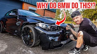 FIXING MY WRECKED BMW M4 IS EXPENSIVE