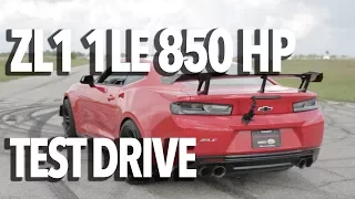 Hennessey HPE850 ZL1 1LE Camaro Driving Impressions