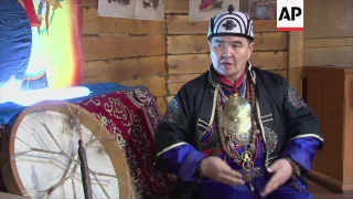 Following the traditional rituals of the shaman of Siberia