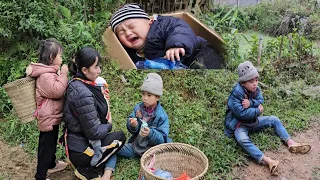 Mother's heart - Saddened when seeing children left hungry and thirsty on the roadside - Cooking