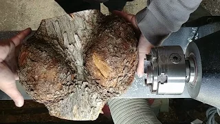 Woodturning IronWood Burl