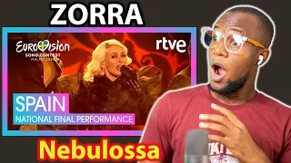 🇪🇸 Nebulossa - ZORRA REACTION| | Spain EUROVISION 2024