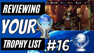 Your Playstation Trophy List Reviewed! Can You Join Platinum Bro's Trophy Hunter Hall of Fame? #16