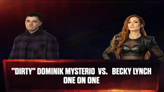 WWE2K24 - DIRTY DOMINIC MYSTERIO VS BECKY LYNCH @WWEGames