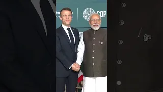 PM Modi holds talks with French President Emmanuel Macron at COP28 Summit