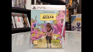 Treasures Of The Aegean Collectors Edition Ps5 unboxing
