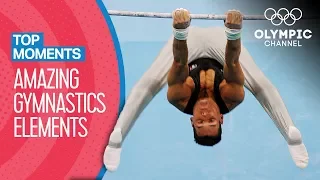 Amazing Original Gymnastics Elements at the Olympic Games! | Top Moments