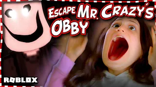 ESCAPE MR CRAZY'S MANSION! (SCARY OBBY) (HARD MODE)