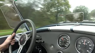 Shelby Cobra 427 in Action - Crazy Ride, Kickdown + LOVELY SOUND!!