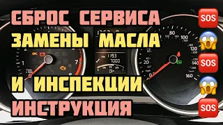 Volkswagen Jetta. Сброс сервиса замены масла и инспекции. Инструкция