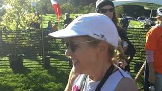 Carolyn Rosenblatt, successfully completes her 4th Triathlon at 64 years young