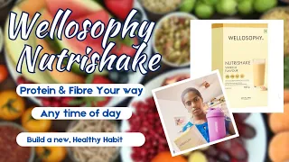 Oriflame Wellosophy Nutrishake || Rich Protein & Fibre || Healthy Snack