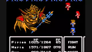 Final Fantasy II NES - The Emperor of Pandemonium - Final Boss