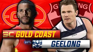 GOLD COAST vs GEELONG AFL Live Reaction 2022