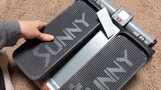 Sunny Mini Stepper with Exercise Bands Unboxing