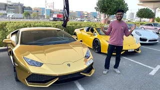 Things you find only in Dubai | gold huracan |